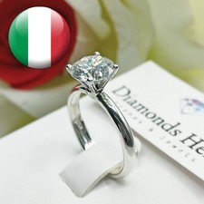 Anello Diamante in Moissanite