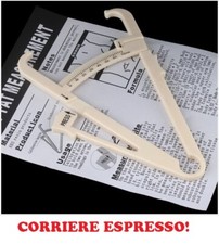 Plicometro misura corpo fitness body palestra massa grassa magra con guida 
