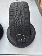 2 pneumatici gomme usate Invernali 245 45 18 100v Continental  dot 2019