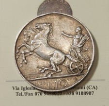 10 LIRE 1928 1 ROSETTA BELLA