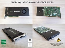 NVIDIA Quadro K4000 / 3Gb GDDR5 192bit DVI / DisplayPORT per CAD / VETTORIALE