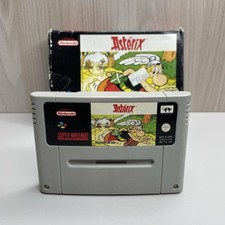 ASTERIX Gioco per SUPER NINTENDO SNES Con SCATOLA ORIGINALE - OTTIMO ENG FRA SPA