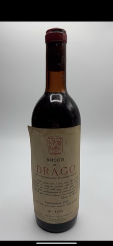 Vintage bottle cascina drago - vintage,