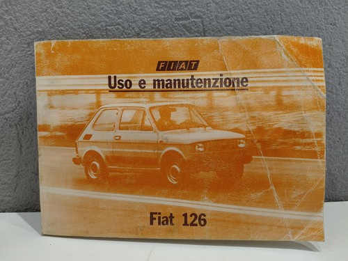 Fiat 126 libretto - 126,