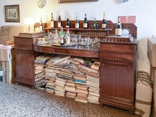 Elegante credenza antica / buffet - periodo Reggenza / Guglielmo IV (1830 circa)