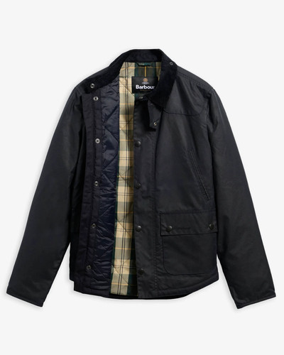 Barbour reelin wax jacket - barbour, blu