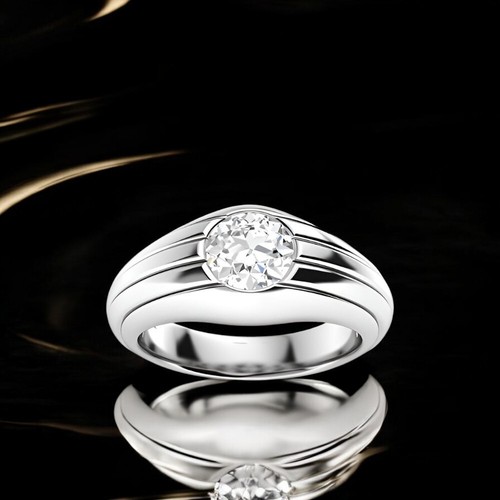 Anello uomo diamante - anello, ct