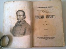 L1 I contemporanei italiani Galleria Nazionale Torino 1862 Vincenzo Gioberti