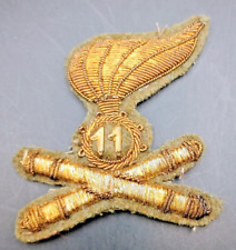 WWII Fregio stoffa canottiglia Mod. 34 ARTIGLIERIA CAMPAGNA R.E.I.