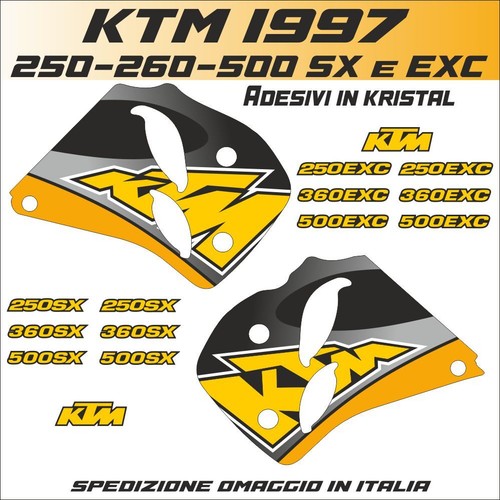 Ktm exc 1997 250 360 - ktm,