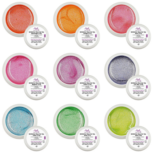 Gel colorante riflettente neon - gel,