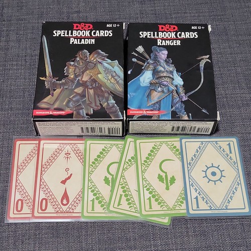 2018 spellbook cards - d&d,