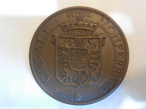 Medaglia casale monferrato - medaglia,