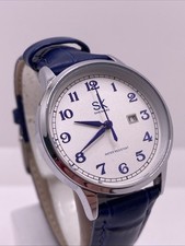 Orologio SK Silver Tone Pelle