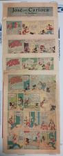 Lotto fumetti giornali originali Topolino vintage anni 40 Walt Disney