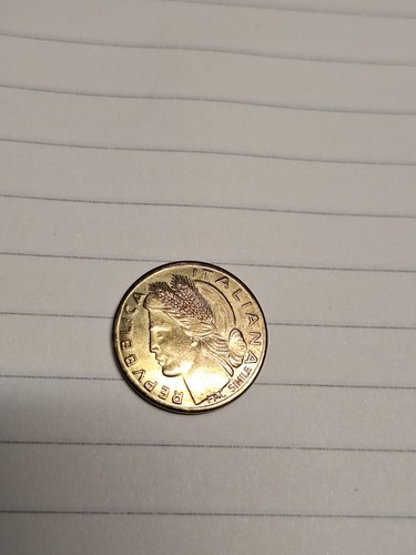 Moneta lira del 1946 - moneta, 1