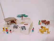 PLAYMOBIL ZOO 3435 3515 3547 bellissimo lotto 3 rarissimi sets originali (1984)