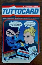SCHEDA TELEFONICA TELECOM TUTTOCARD MANIA - DIABOLIK EVA KANT FUMETTI 