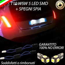 COPPIA LUCI TARGA 5 LED PER