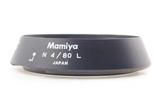 【COME NUOVO】 Paralume paralume paralume N 80 mm f/4 L obiettivo per Mamiya...