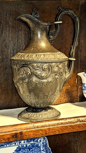 Antique ornate ewer - ornate, or