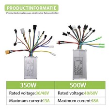 UART2 Regolatore Elettrico Brushless 350W 500W 36V 48V Bici per Scooter E-Bike