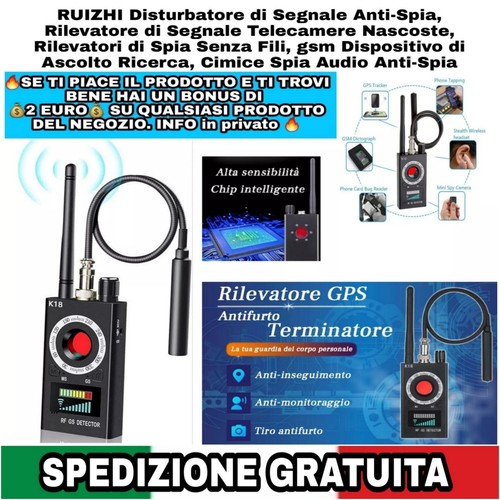 Rilevatore cimici microspie - rilevatore, di