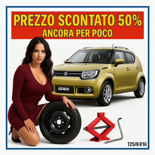 Kit ruotino scorta - 💥kit,