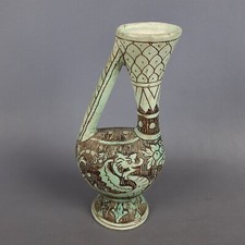 Vaso ceramica deruta volpi - deruta,
