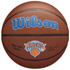 palloni da basket Unisex, Wilson Team Alliance New York Knicks Ball, marrone