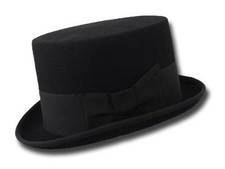 Cappello a Cilindro mezza tuba lana Stovepipe