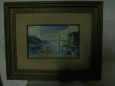 Antico quadro legno dipinto - legno, "dipinto