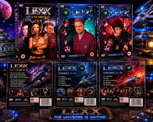 Lexx sci dvd collection - sci-fi,