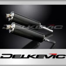 KIT SCARICO SILENZIATORE BSAU CARBONIO OVALE DUCATI MONSTER 620-695-800 02-08 450mm