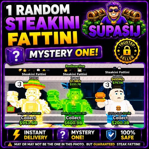 Steakini fattini steal a - steakini,