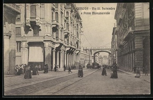 Genova via settembre con - genova,,