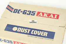 AKAI DC-635 parapolvere dustcover GX-635 GX-636 GX-747 - NOS - NEW in SCATOLA