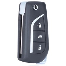 chiave guscio scocca cover telecomando compatibile per toyota auris corolla aygo