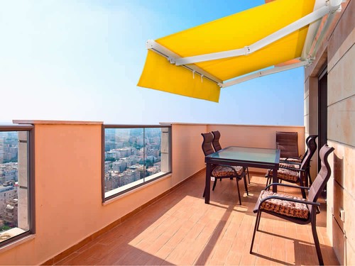 Tenda sole braccia con - sole,