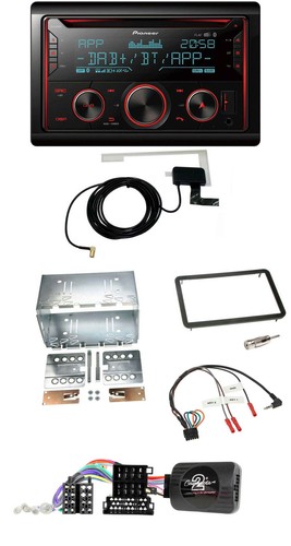 Pioneer 2din volante dab usb - dab,