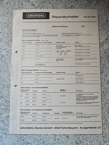 Grundig riparazione originale - grundig,
