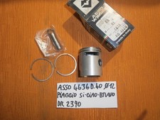 PISTONE PIAGGIO CIAO SI BRAVO D'EPOCA ASSO 4636 D.41 SPINOTTO 12mm RIF. DR 2370