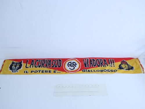 Sciarpa calcio vintage roma - as,