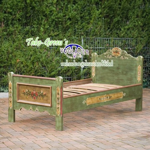Voglauer letto singolo verde - letto,