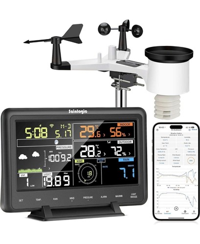 Stazione meteo anemometrica - meteo, /