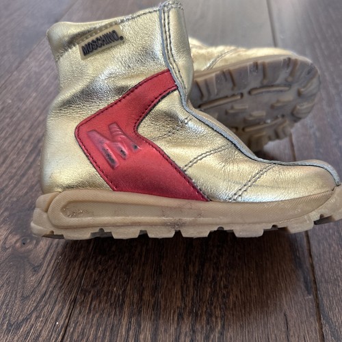 Stivali moschino italiani - italiani, oro