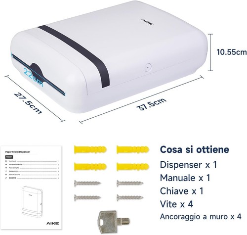 Dispenser carta asciugamani - carta, da