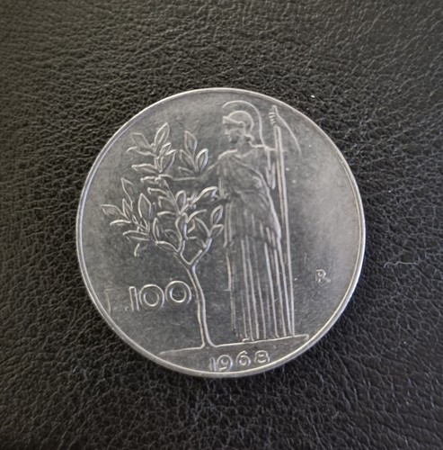 Moneta 100 lire del 1968 - del,