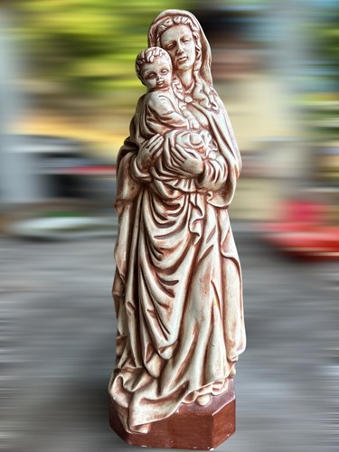Statua vintage grande - , vergine