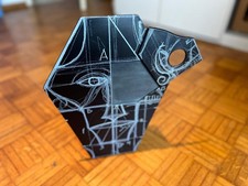 Mimmo Paladino Ceramica 35cm X 40cm Circa 